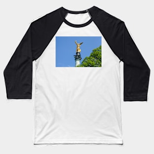 Friedensengel, Munich, Upper Bavaria, Bavaria, Germany, Europe Baseball T-Shirt